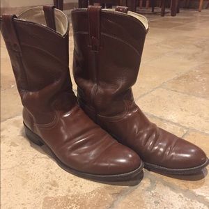 J. Chisholm 12D Men’s Cowboy Leather Western boots